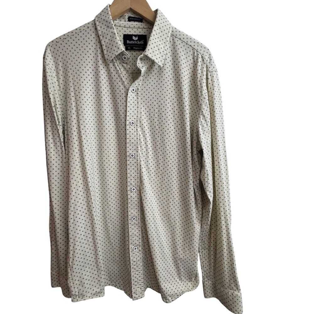 Buttercloth Icy Cotton Regular Fit Button Down Men’s Super Soft Dress Shirt $128
